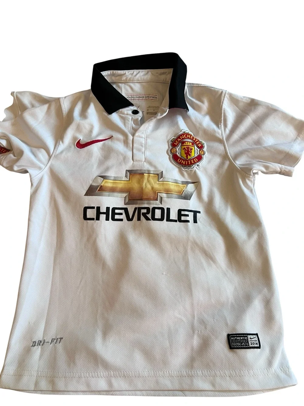 Nike Kids Manchester United Kit Soccer uniform Size 5/6